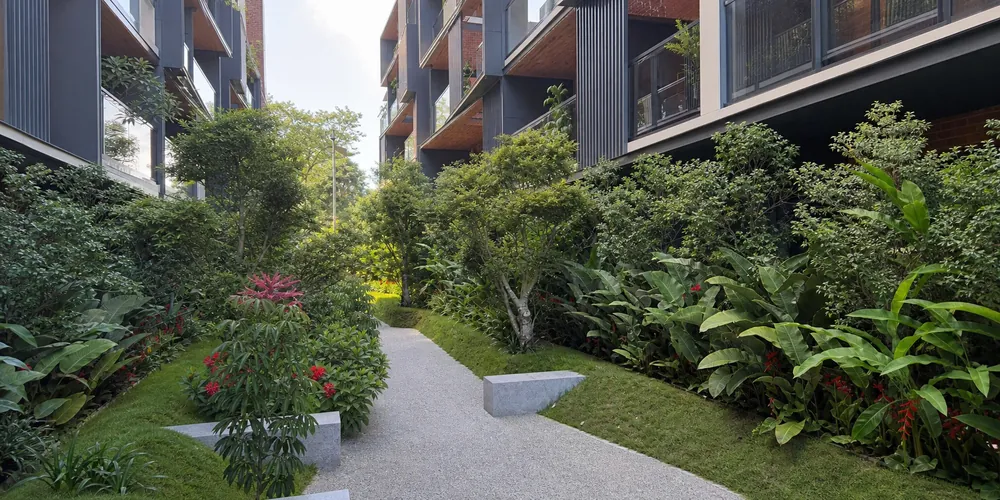 Indo-European courtyard facades — Ceyone Echoes of Eden (3 of 5)