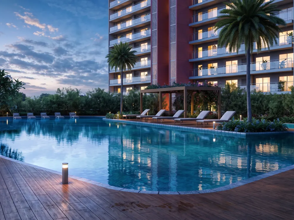 Landscaped residential towers amid greens — Godrej Arden (2 of 5)