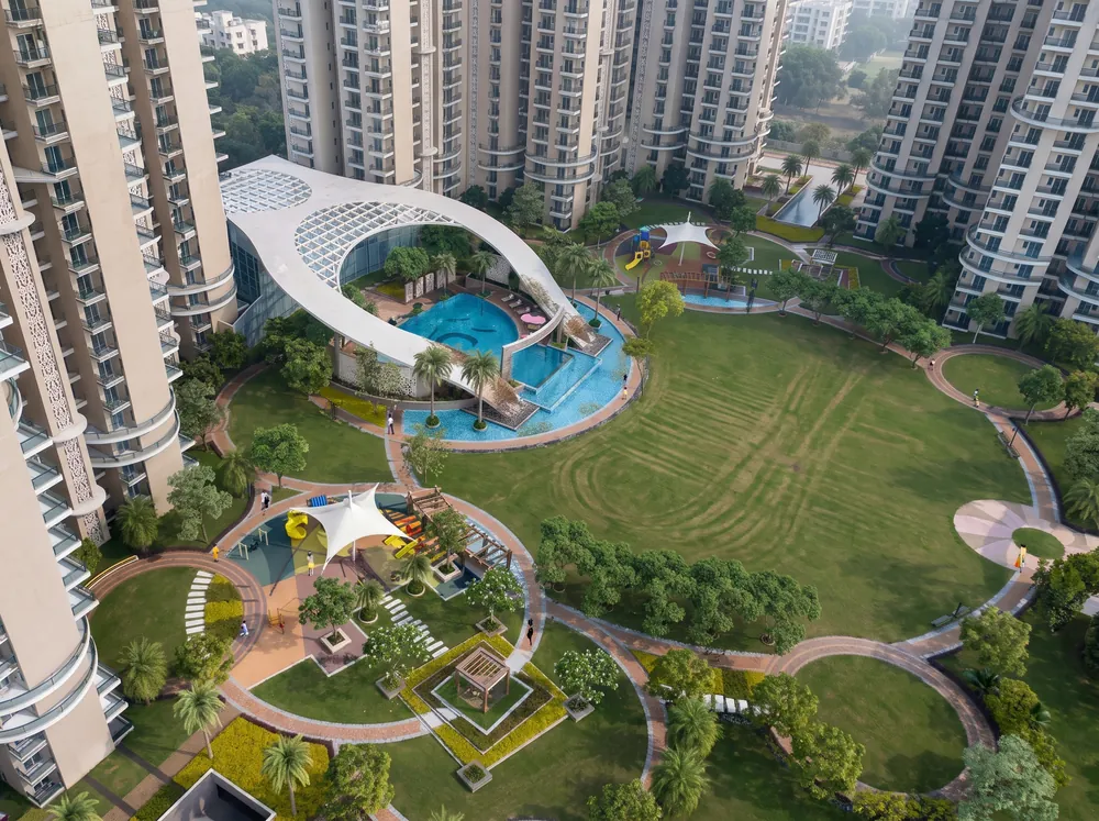 Landscaped residential towers amid greens — Godrej Arden (4 of 5)