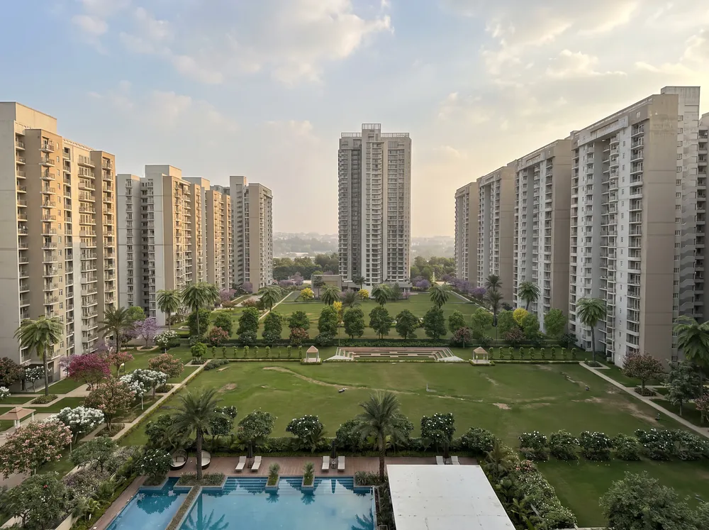 Landscaped residential towers amid greens — Godrej Arden (5 of 5)