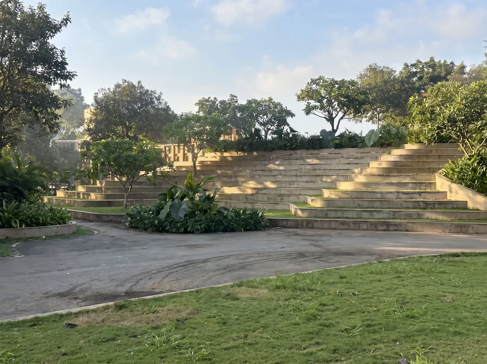 Forest-edged community with amphitheatre garden — Godrej Reserve (3 of 5)
