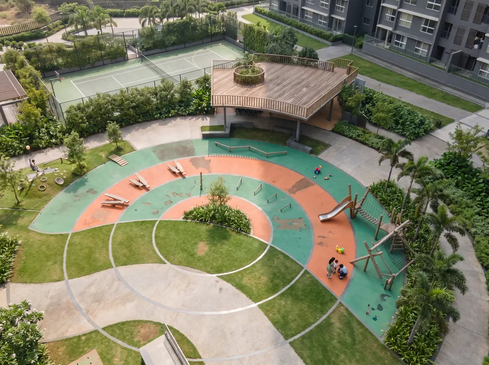Towers at the foothills of the Kharghar Hills — Godrej Varanya (7 of 8)