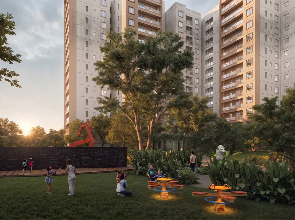 Garden towers above a podium landscape — Mana Jardin (4 of 5)