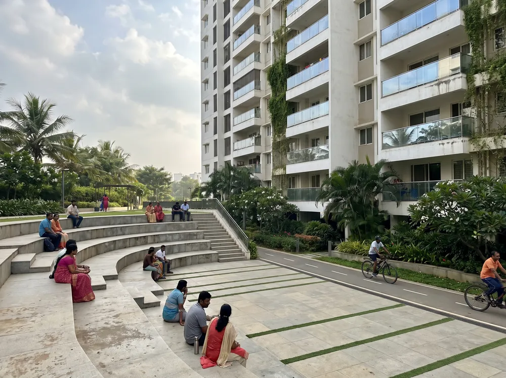 Tall tower with landscaped balconies — Mana Verdant (5 of 5)