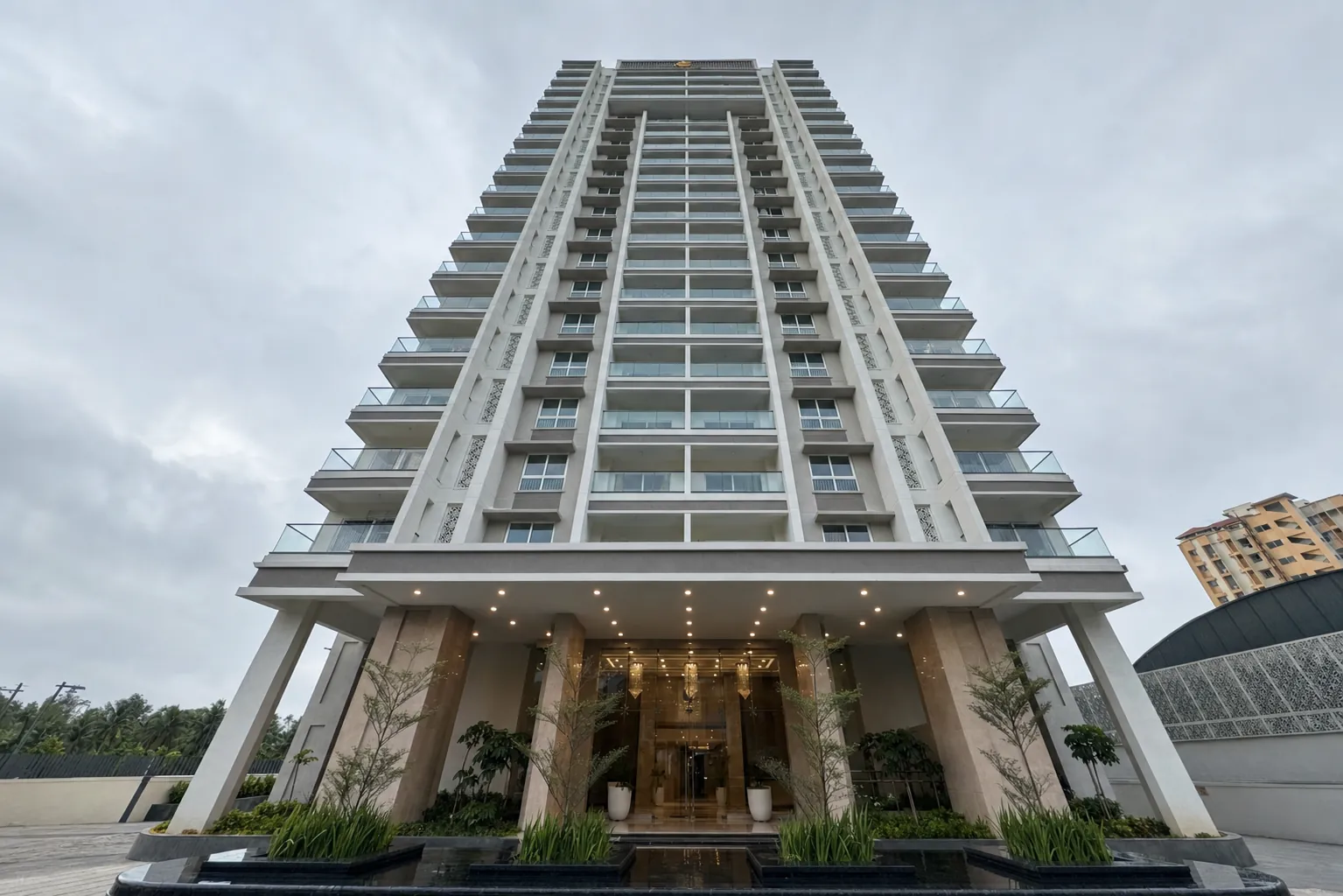 Boutique tower amid Kochi greens