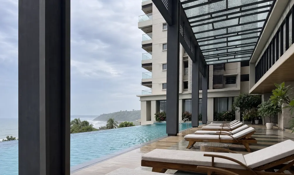 Towers over the Arabian Sea shoreline — Prestige Ocean Pearl (5 of 5)