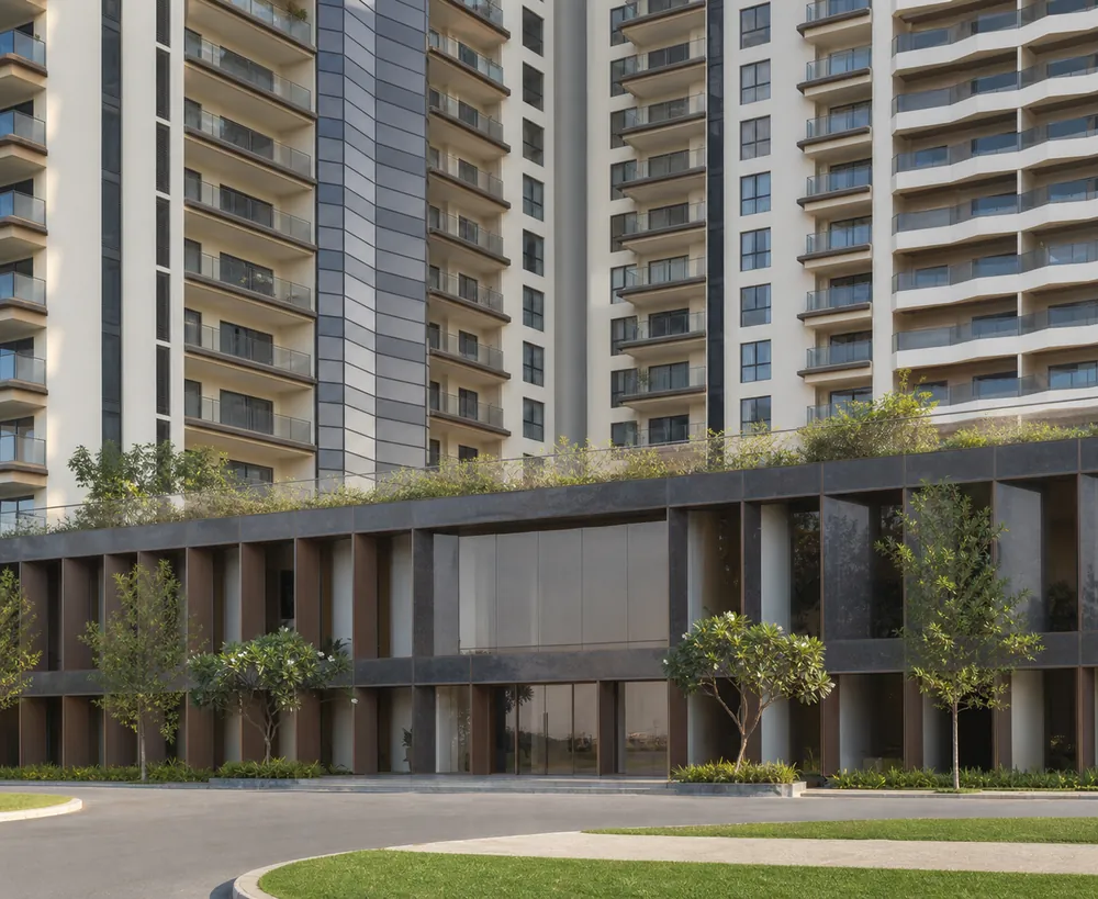 Twin towers on the GIFT City skyline — Sobha Elysia (5 of 5)
