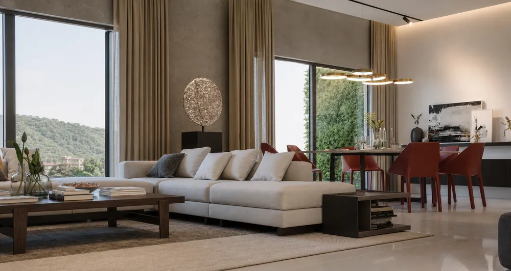 Hillside towers with double-height lobby — Sobha Nesara (4 of 5)